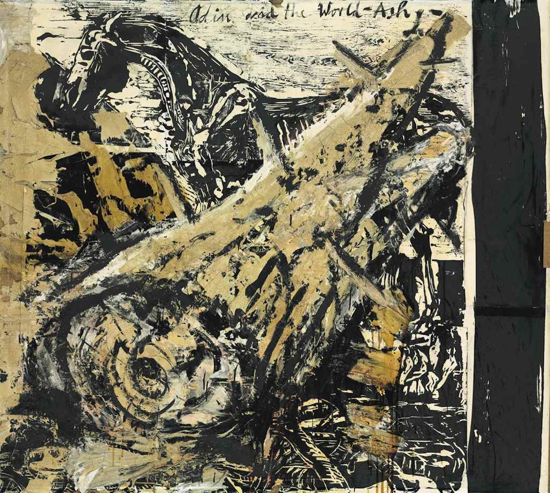 Odin and the World-Ash by Anselm Kiefer