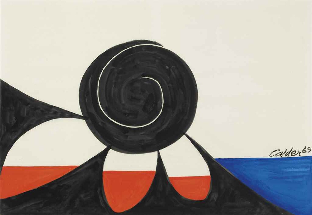 Palette on Four Prongs by Alexander Calder