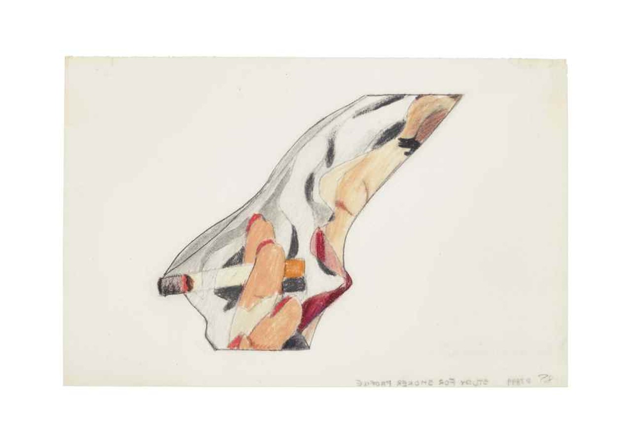 Study for Smoker Profile by Tom Wesselmann