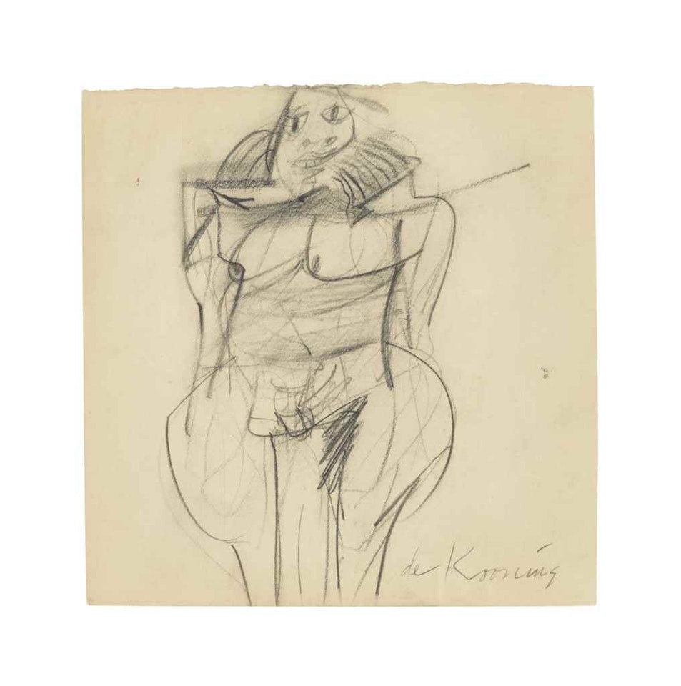 Untitled (Woman) by Willem de Kooning