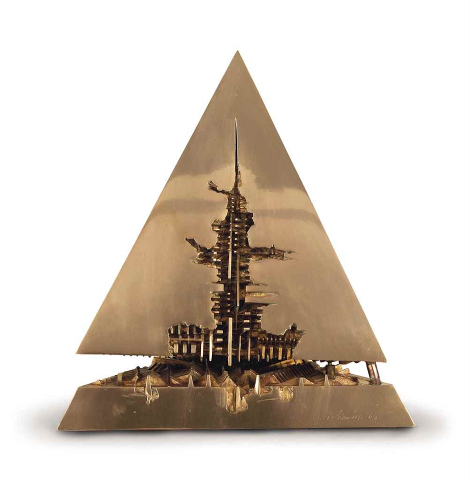 Asse del movimento, I by Arnaldo Pomodoro