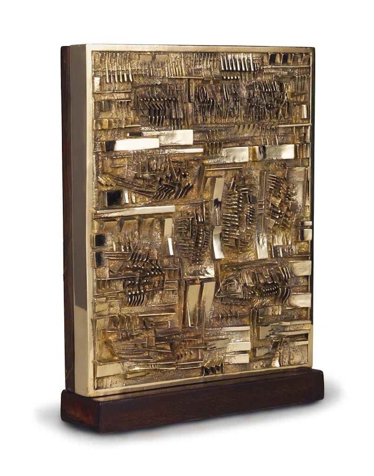 Tavola dei segni, 1960, VIII
 by Arnaldo Pomodoro