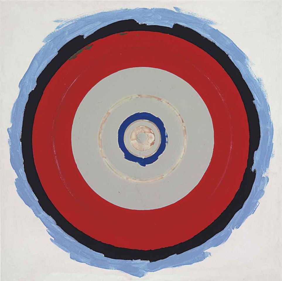 White Cycle by Kenneth Noland