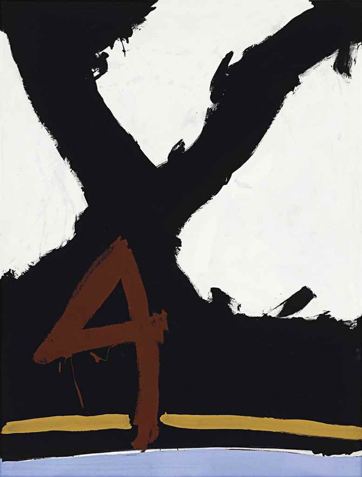 In Black and White No. 3 by Robert Motherwell