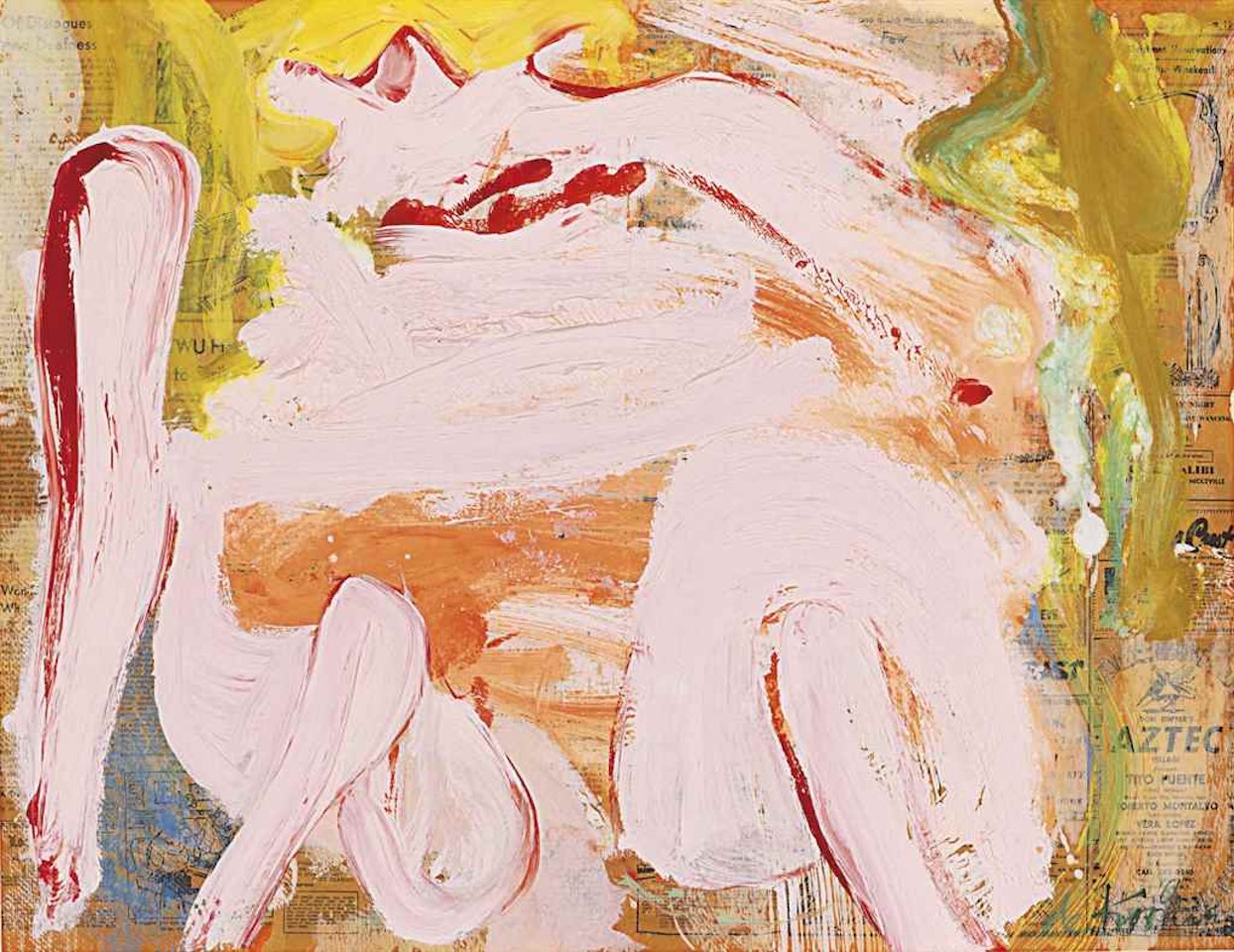 Seated Woman by Willem de Kooning