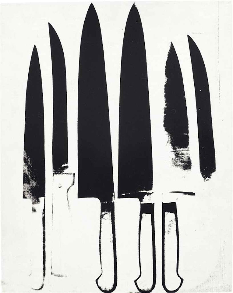 Knives by Andy Warhol