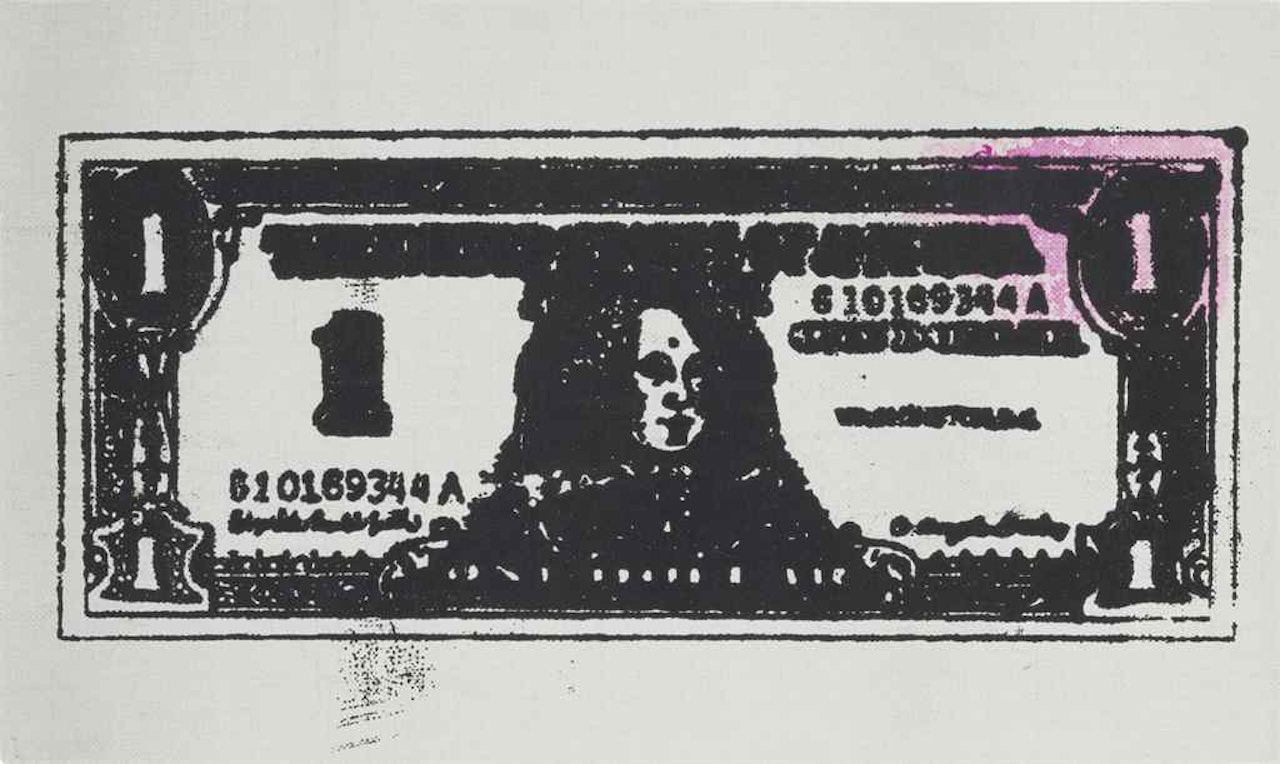 One Dollar Bill by Andy Warhol