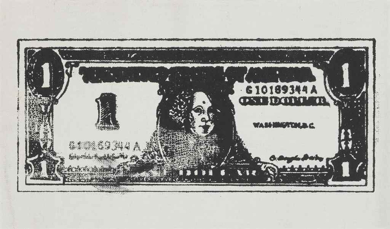 One Dollar Bill by Andy Warhol