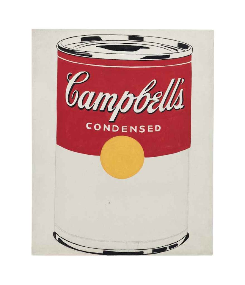 Campbell's Soup Can by Andy Warhol