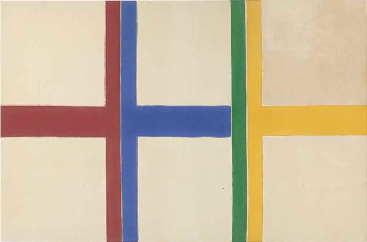 Straight Flush by Kenneth Noland
