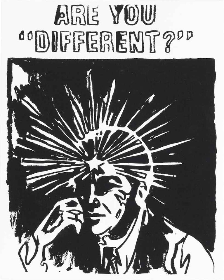 Are You "Different?" (Positive) by Andy Warhol