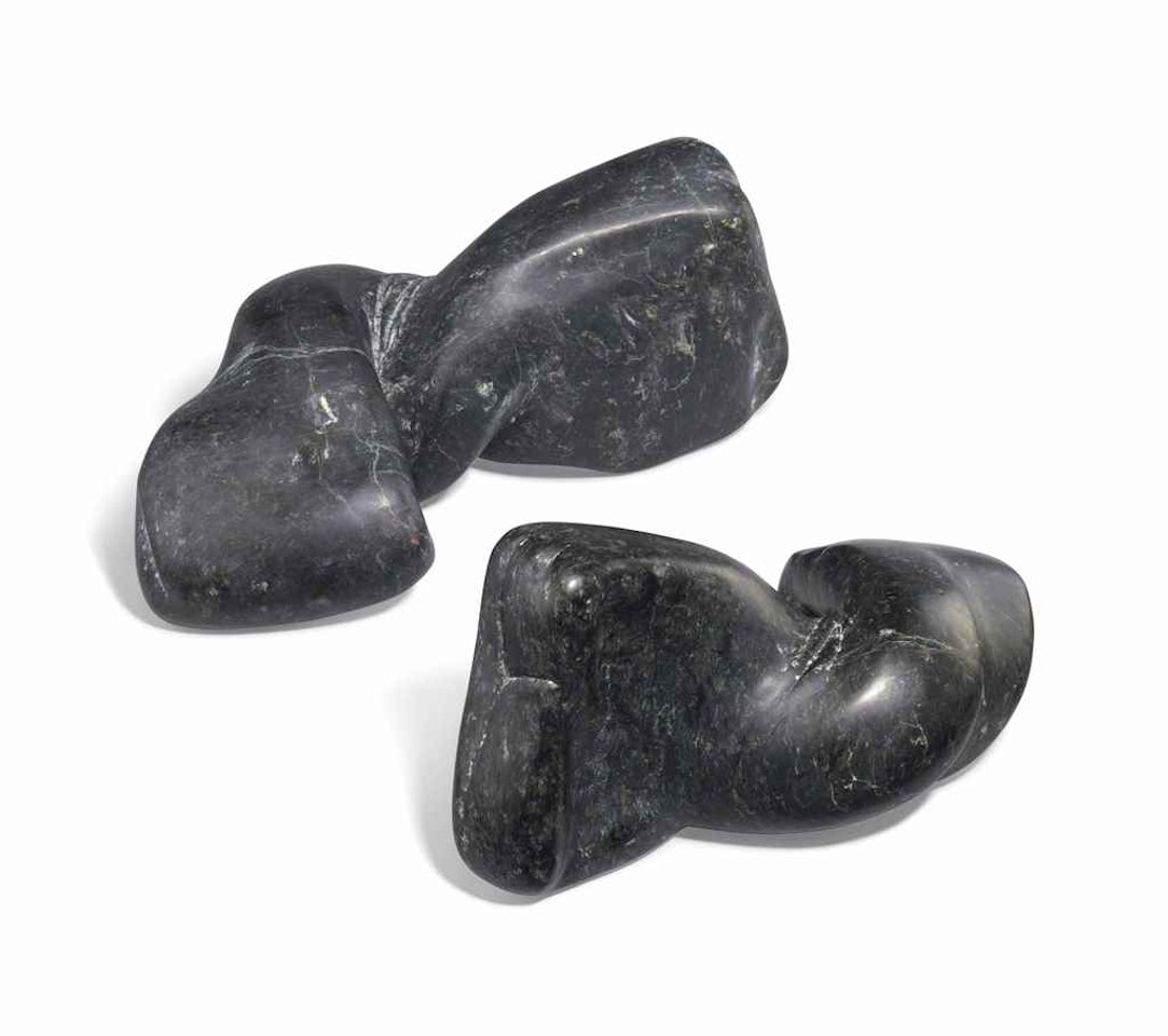 Untitled (stone carving) by Barry Flanagan