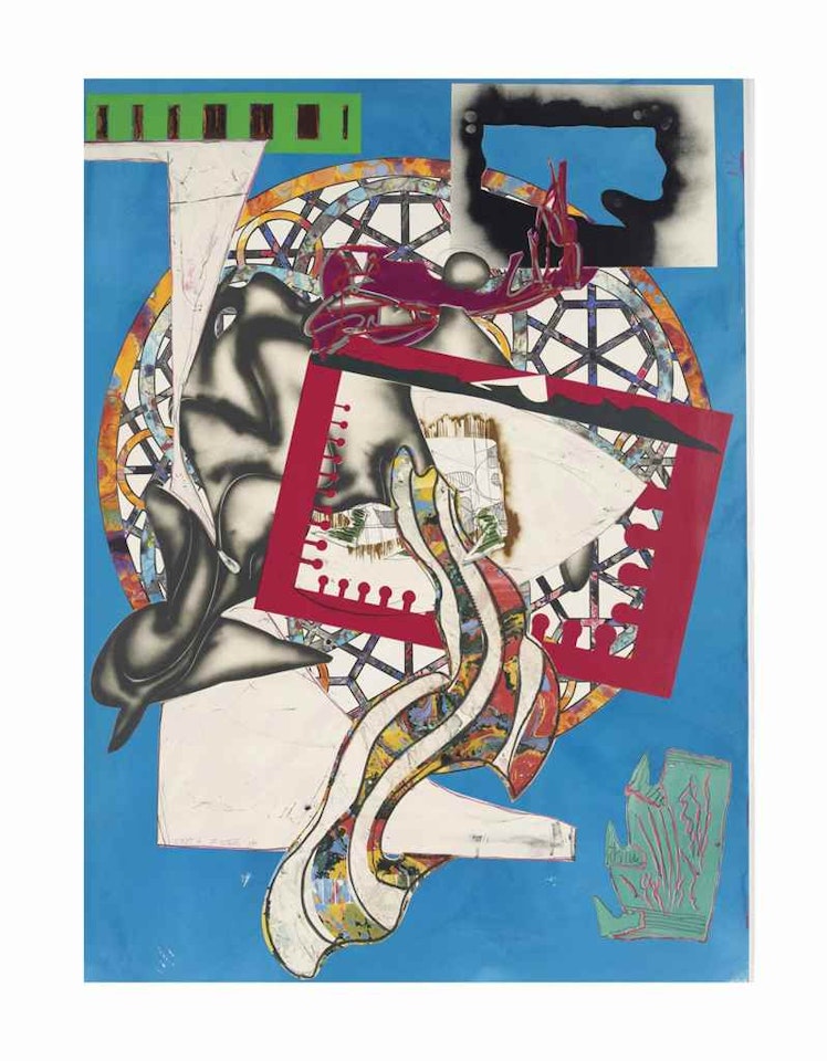 The Pacific, from: The Waves by Frank Stella