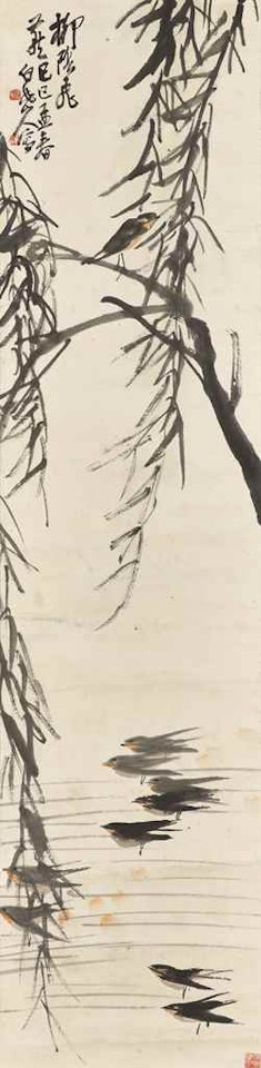 Willow and Swallow by Wang Zhen