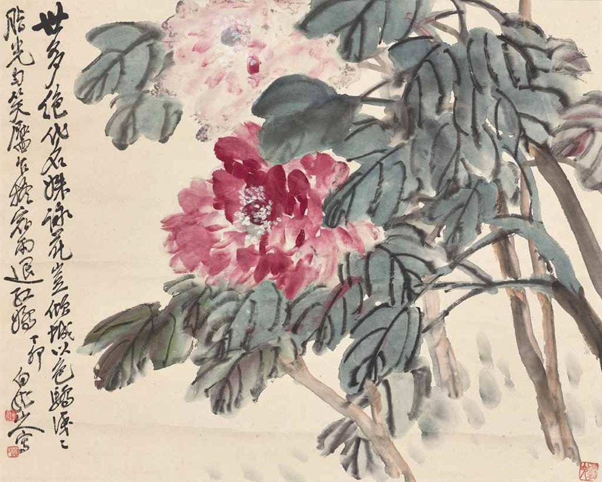Peony by Wang Zhen