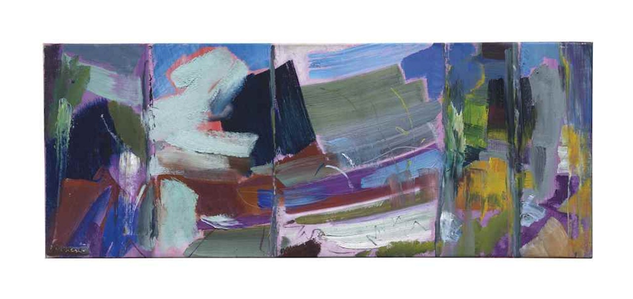 A Boat and Foliage in Five Chords, Second Study by Ivon Hitchens