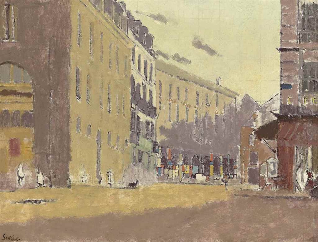 Une rue à Dieppe by Walter Richard Sickert