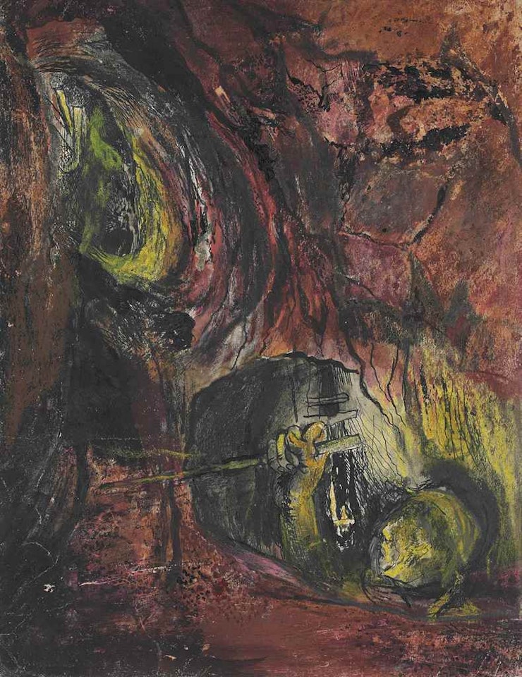 Miner Emerging from a Stope by Graham Sutherland