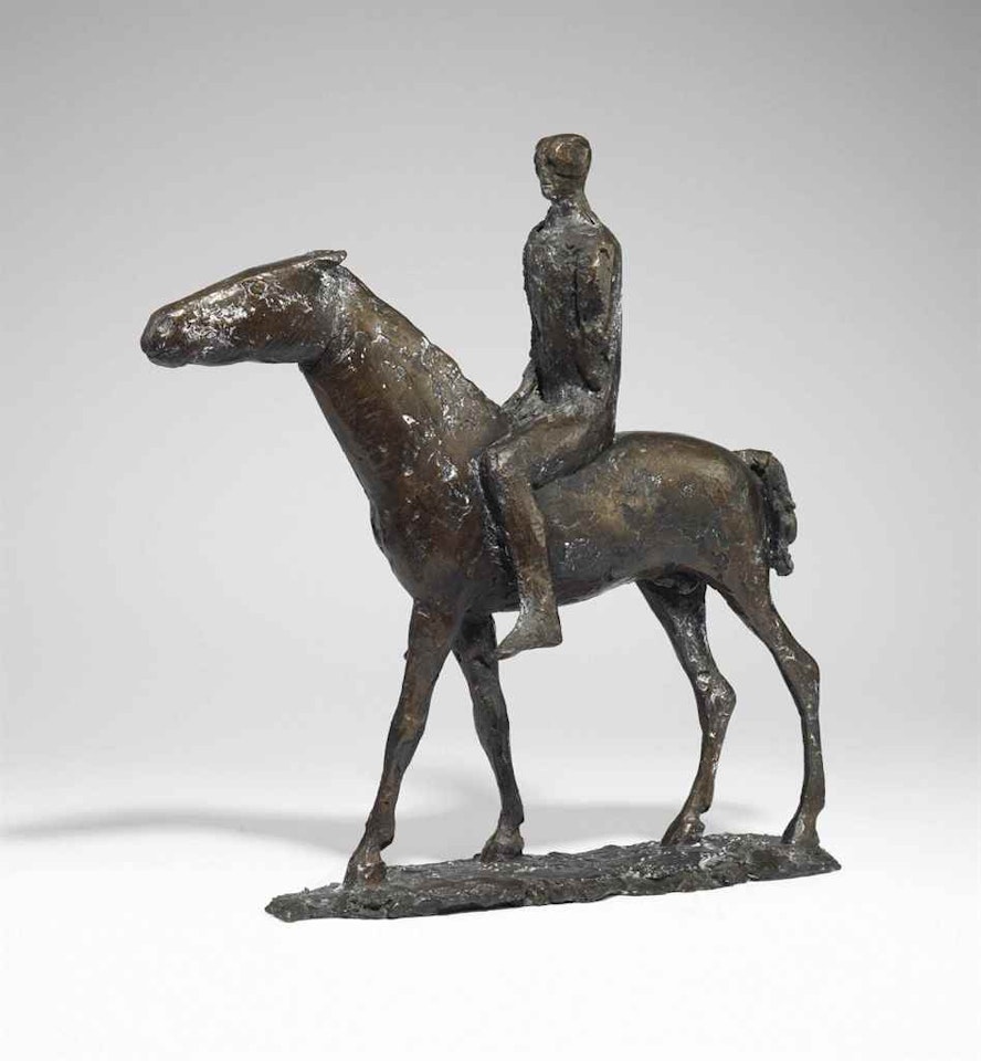 Horse and rider by Elisabeth Frink