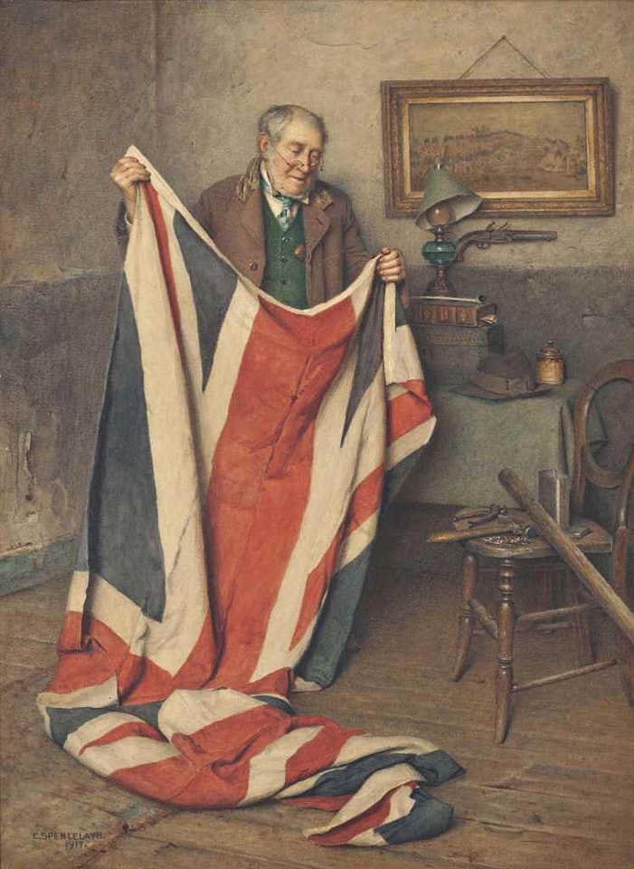 The patriot by Charles Spencelayh