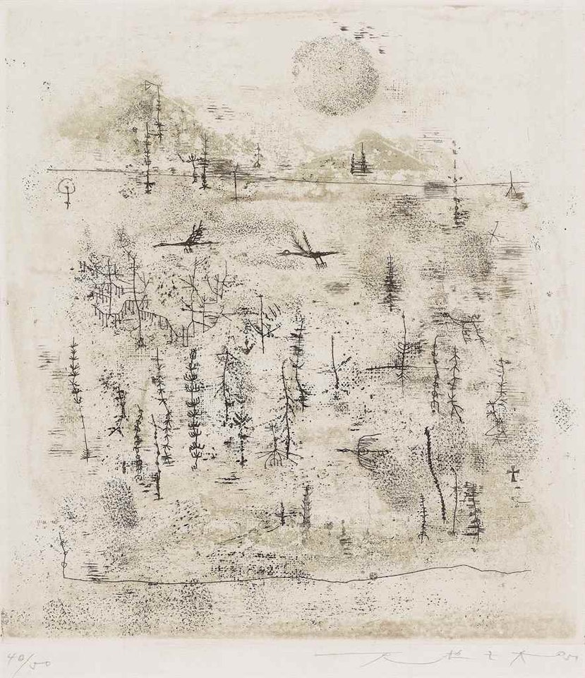 PAYSAGE DE RêVE (DREAM LANDSCAPE) by Zao Wou-Ki