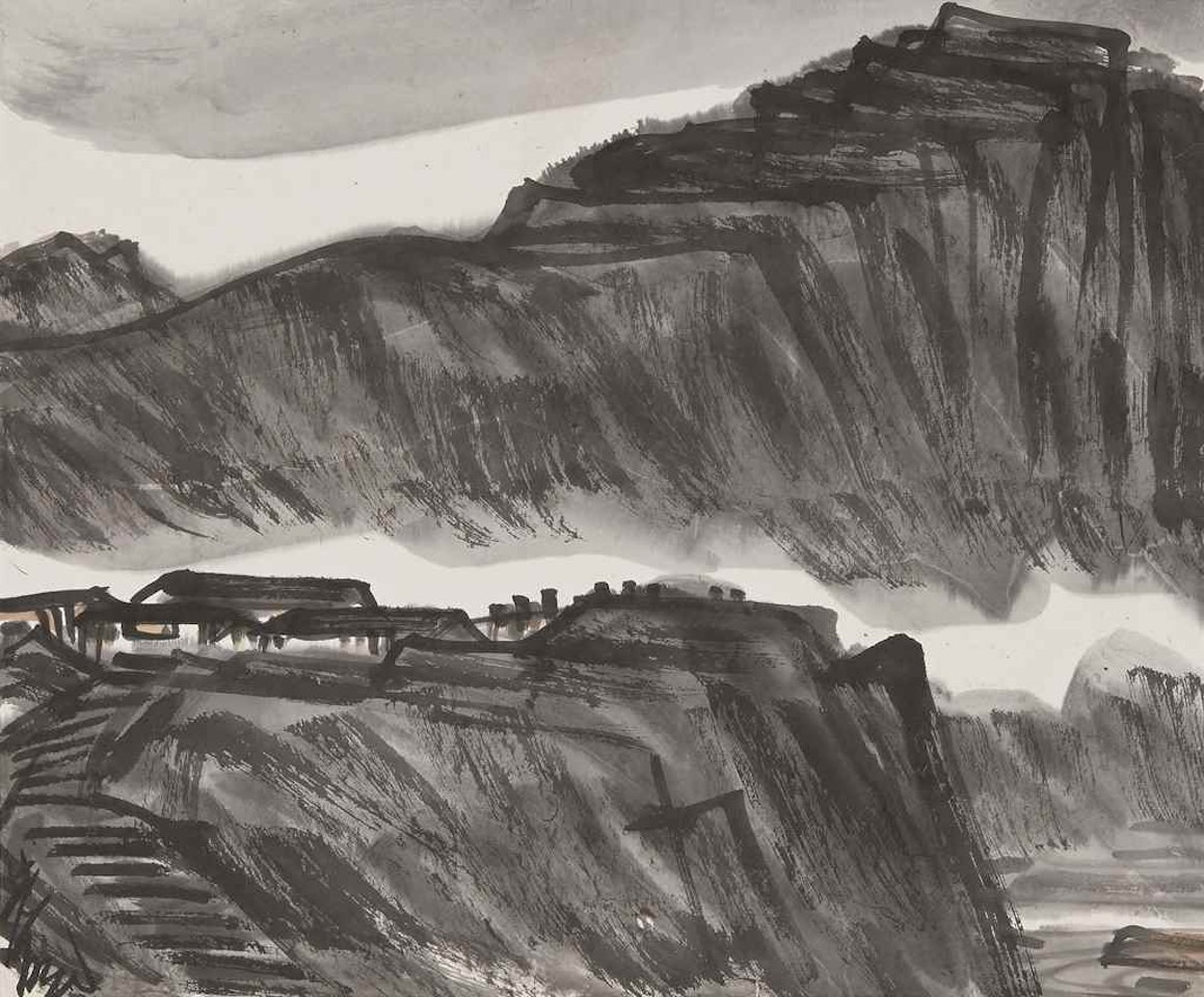 VIEW OF CHONGQING by Lin Fengmian