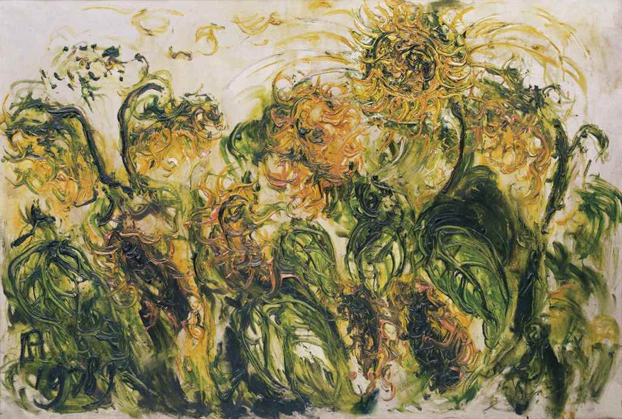 SUNFLOWERS by Affandi