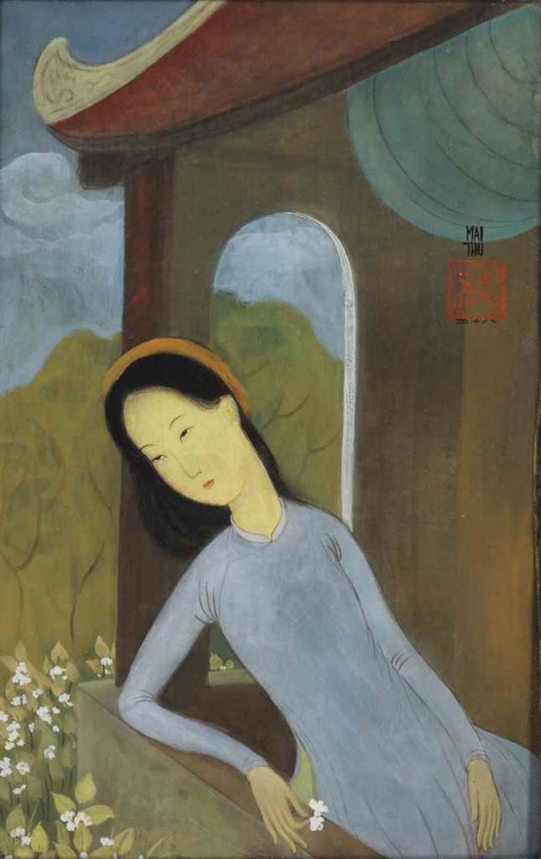LA FEMME AU BALCON (WOMAN ON A BALCONY) by Mai Trung Thu