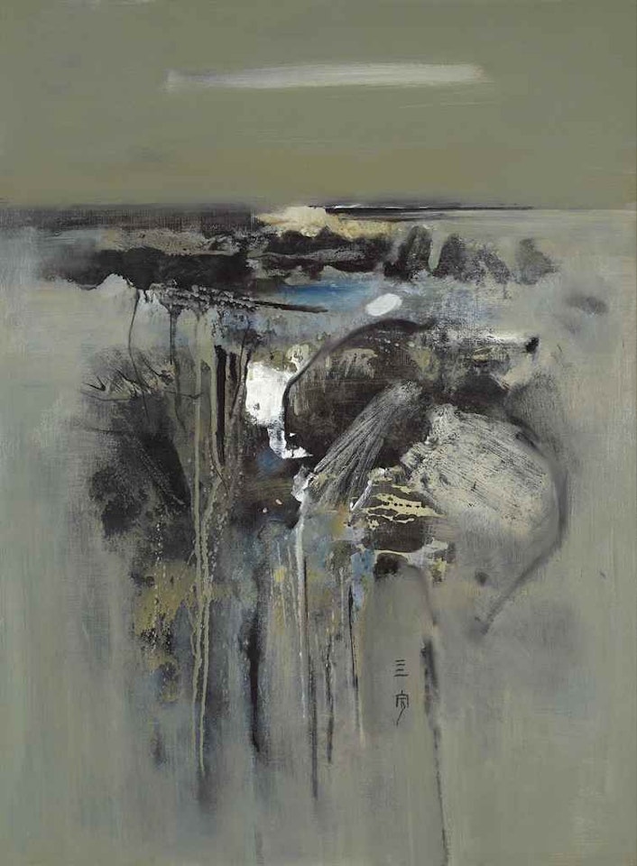 ABSTRACT LANDSCAPE by Cheong Soo Pieng