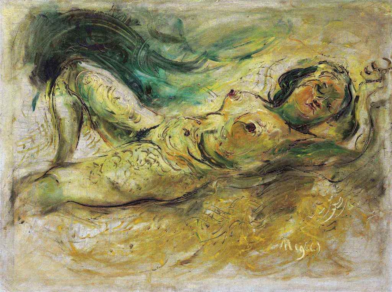 NUDE by Affandi