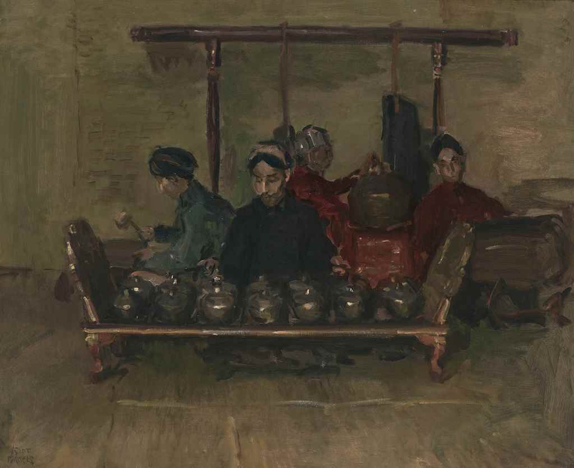 GAMELAN ORCHESTRA by Isaac Israels