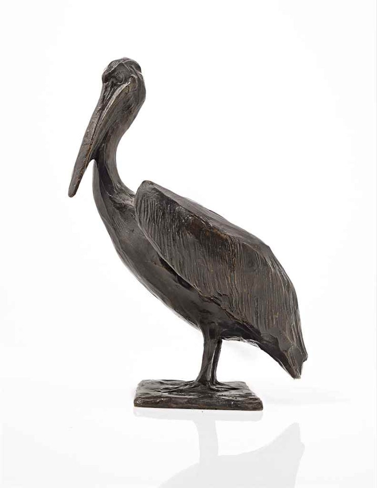 Pelican en conversation by Rembrandt Bugatti