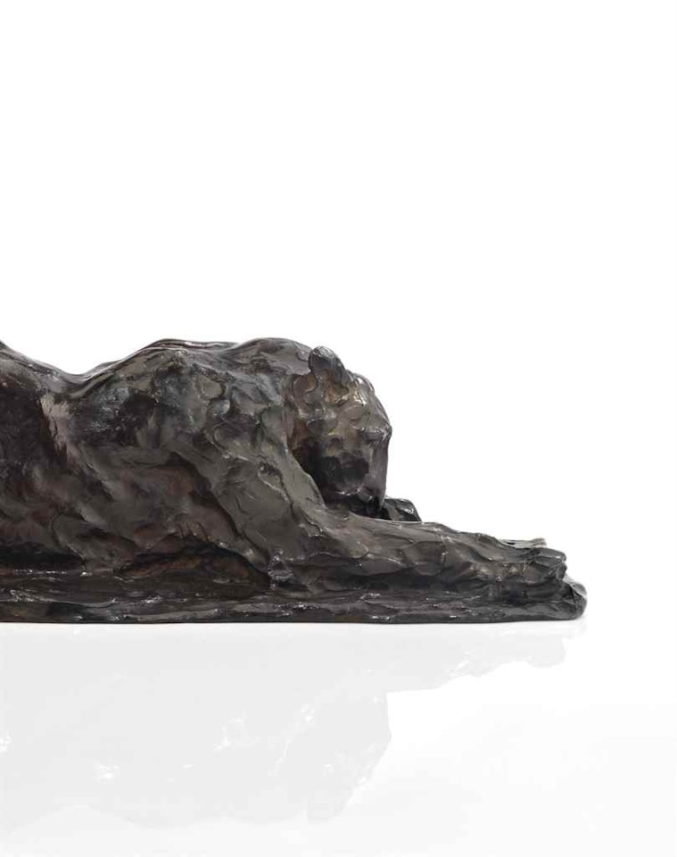 Lionne devorant by Rembrandt Bugatti