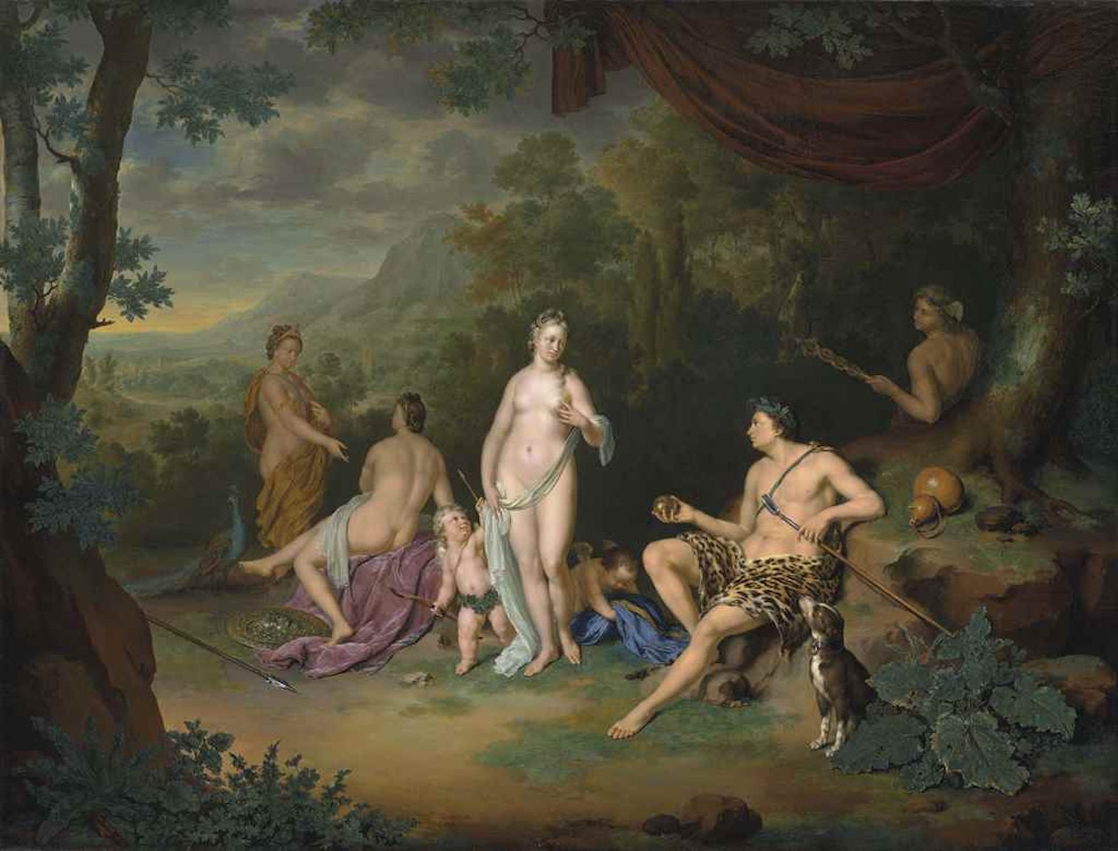 The Judgement of Paris by Willem van Mieris