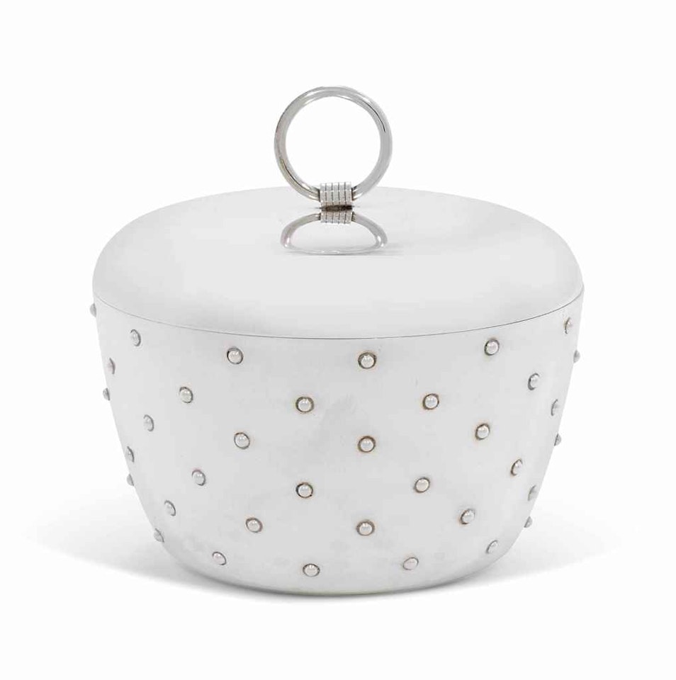 A DANISH ICE-BUCKET AND COVER DESIGNED BY SIGVARD BERNADOTTE by Anonymous