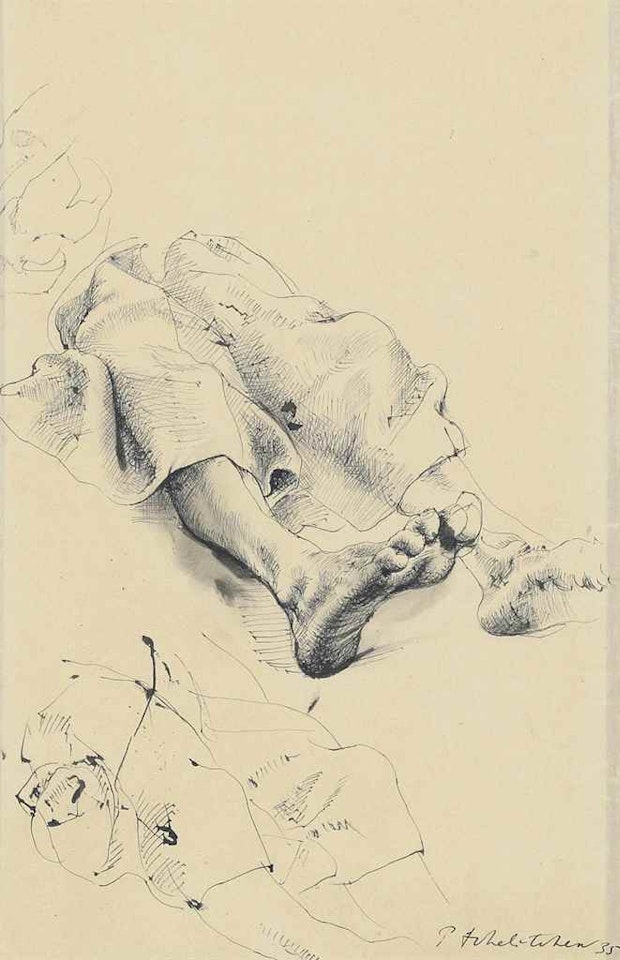Sketch for Feet by Pavel Tchelitchew