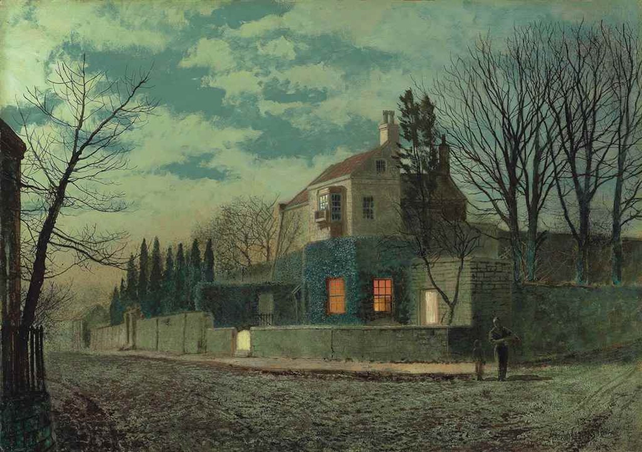 Yew Court, Scalby by John Atkinson Grimshaw