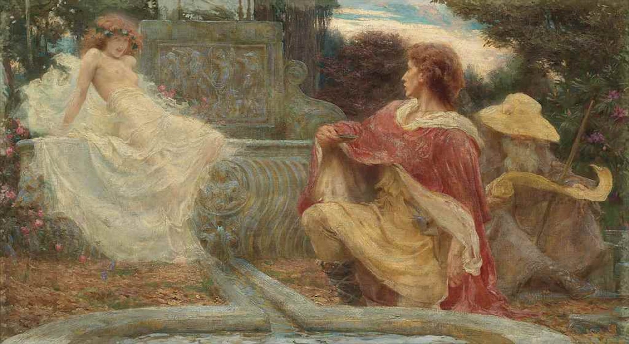 The Spirit of the Fountain by Herbert James Draper