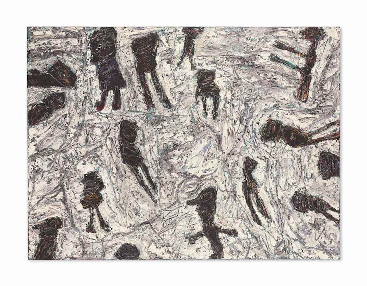 Trime burine by Jean Dubuffet