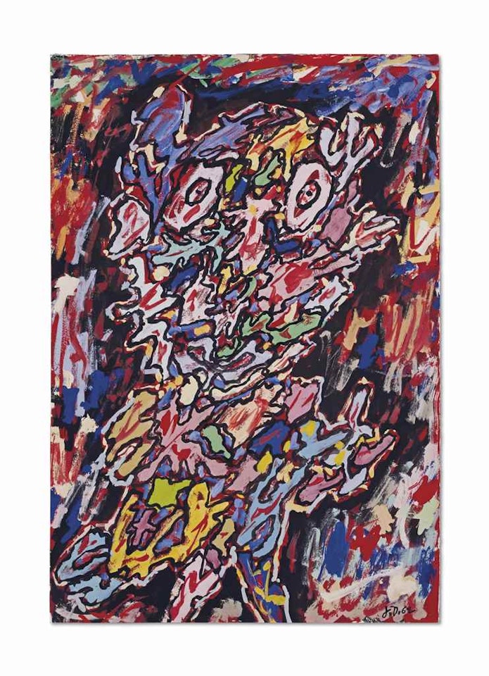 Personnage des Légendes by Jean Dubuffet