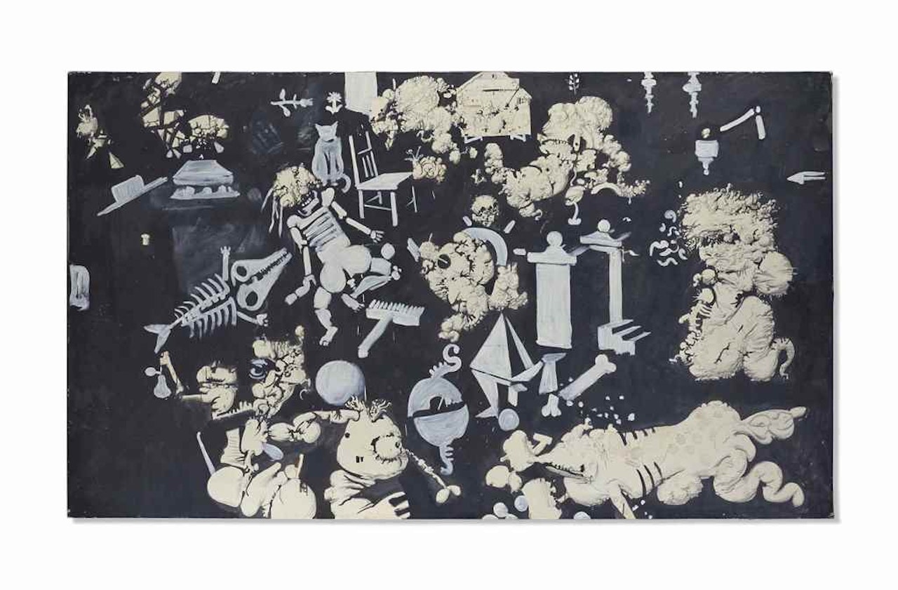 Le Cimetière de Montjavoult by Dado