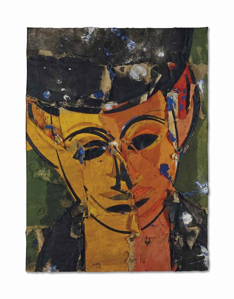 Retrato de Amélie IV by Manolo Valdés
