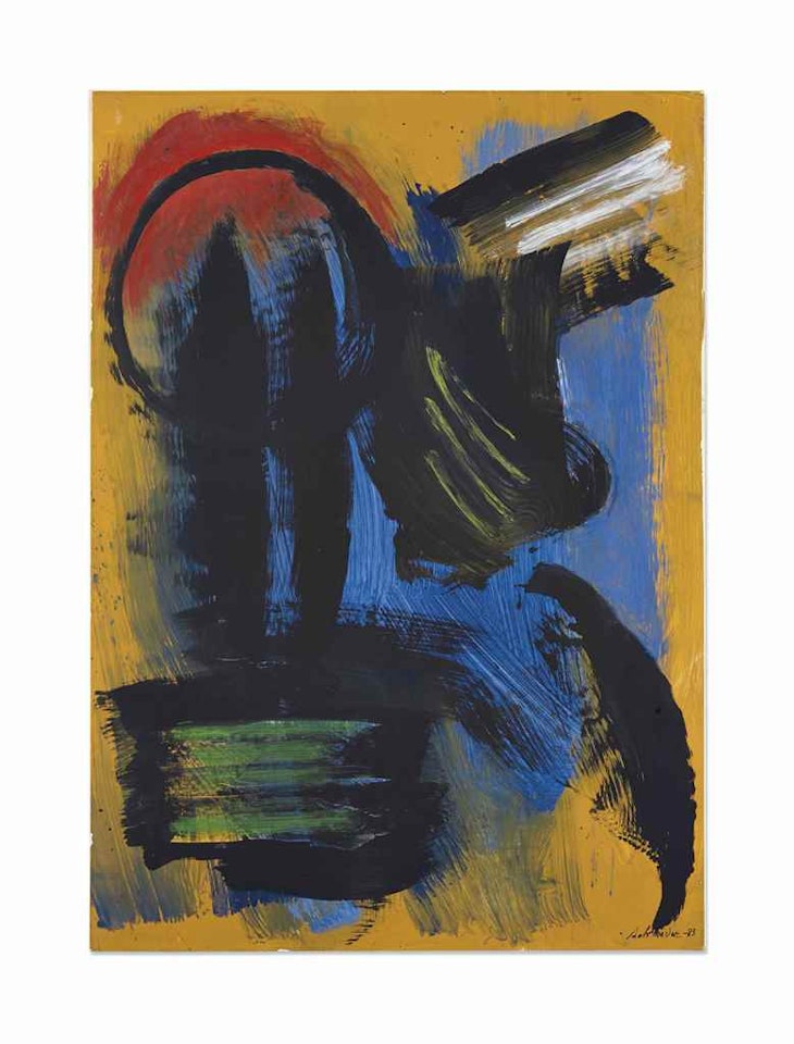 Composition abstraite by Gerard Schneider