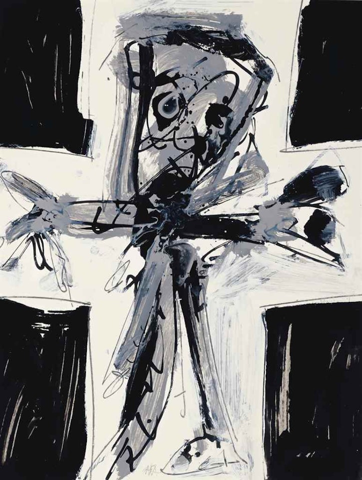 Crucifixion by Antonio Saura