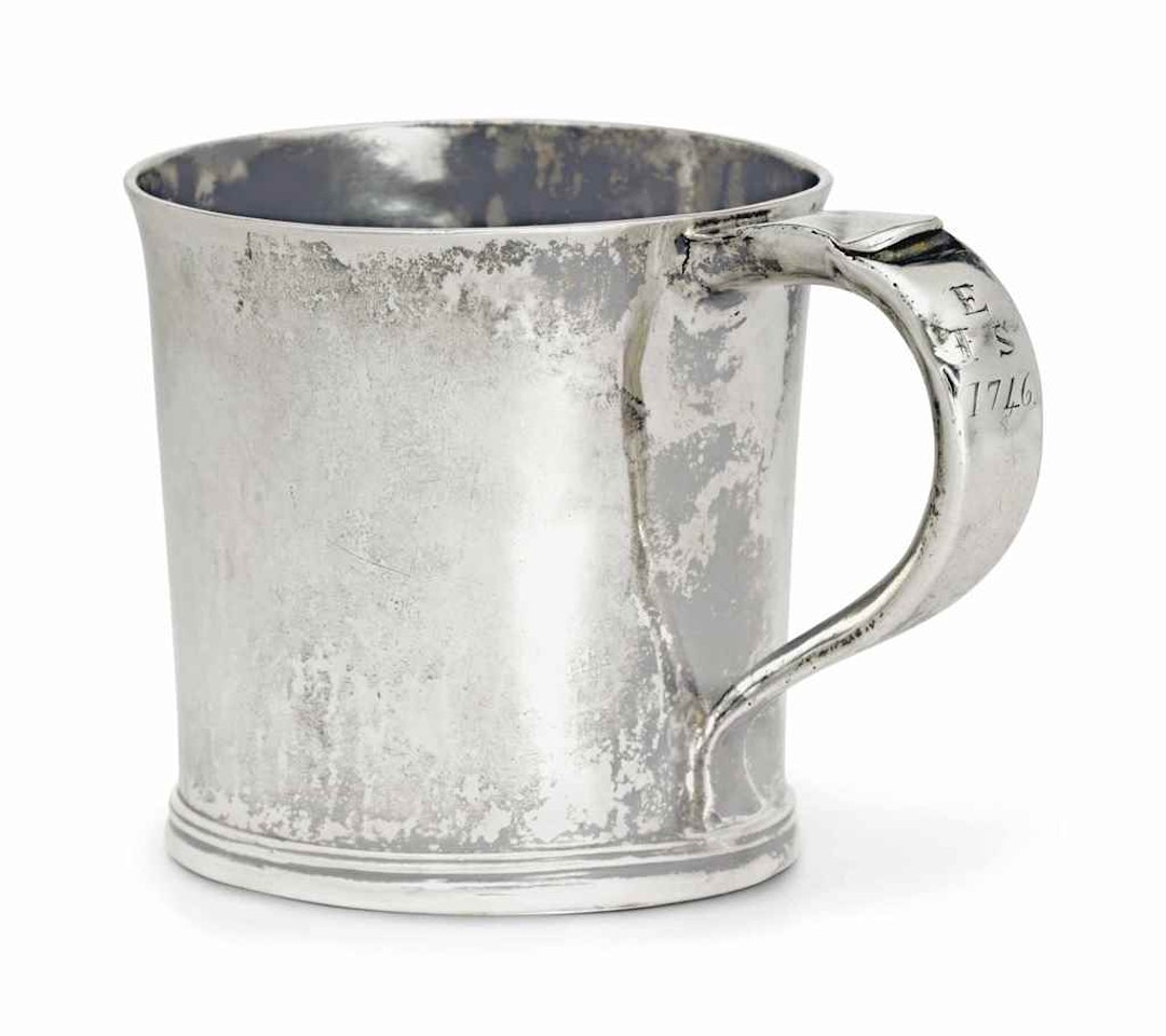 AN EXTREMELY RARE SILVER CUP by Anonymous