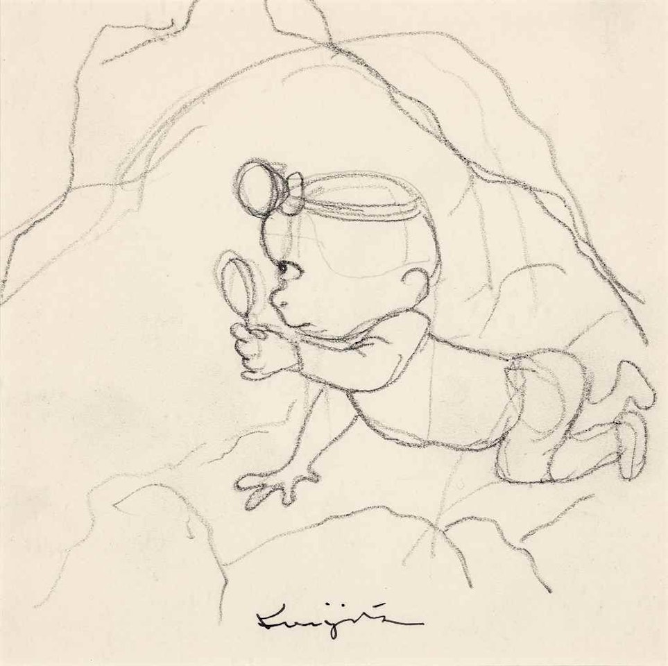 Spéléologue by Leonard Tsuguharu Foujita