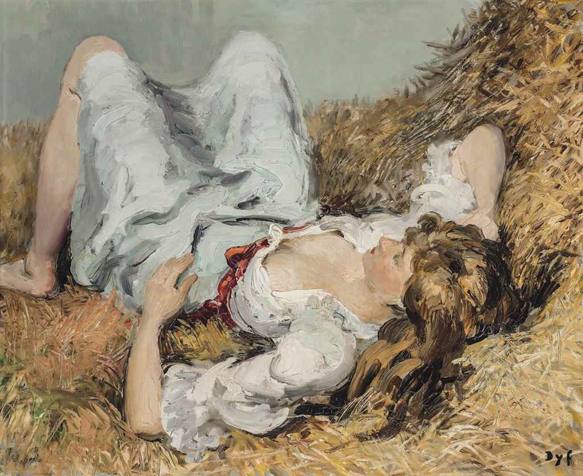 La sieste de Claudine by Marcel Dyf