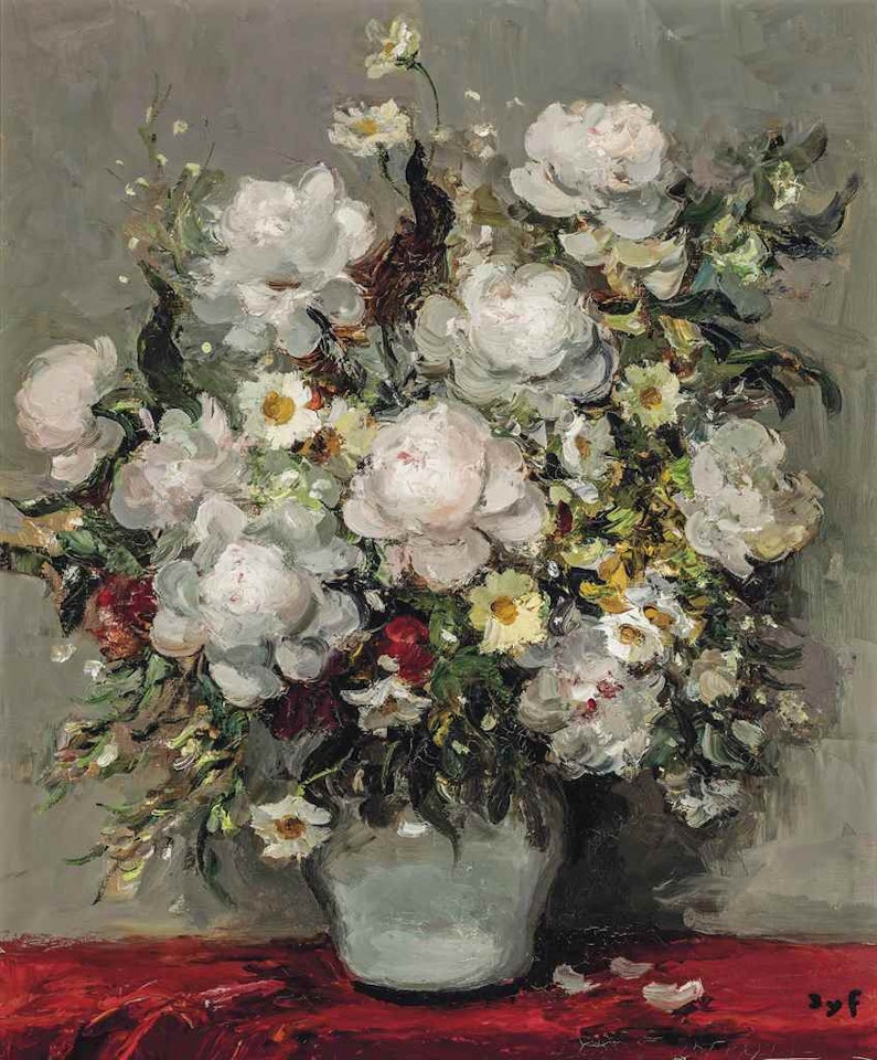 Pivoines et marguerites by Marcel Dyf