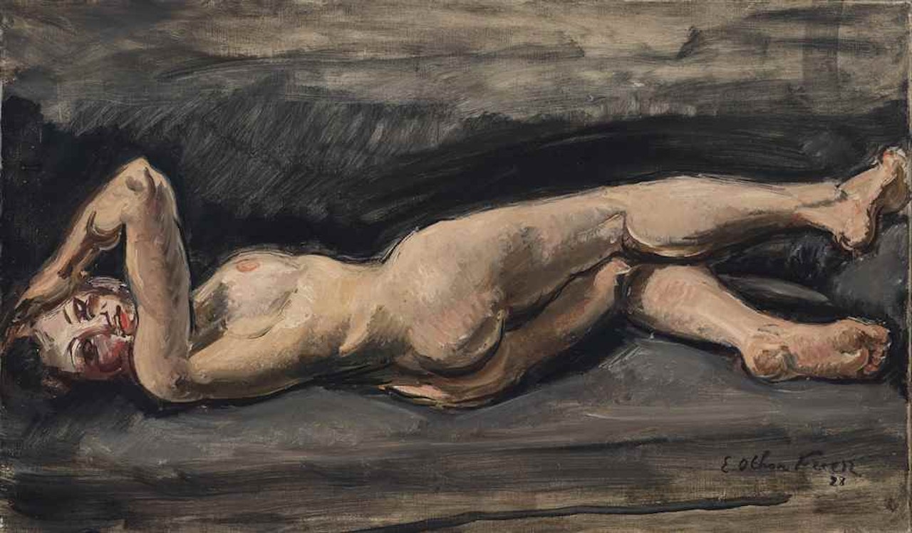 Femme allongée by Othon Friesz