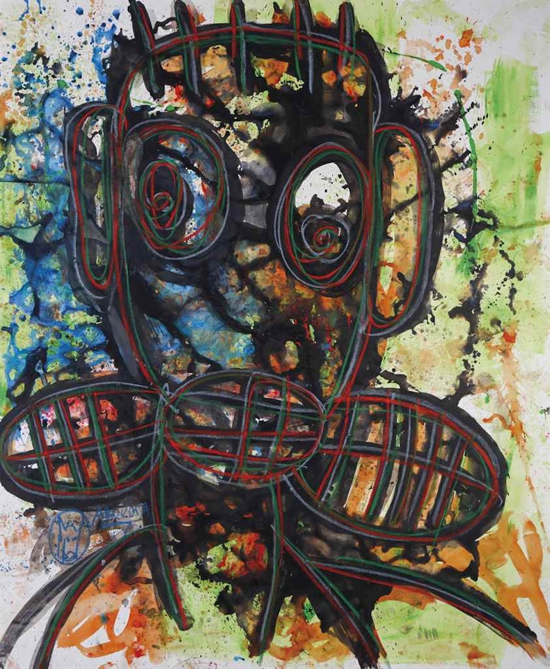 Untitled Tête by Aboudia Abdoulaye Diarrassouba